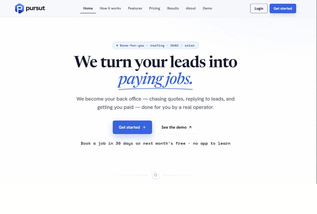 Pursut — website by Walsh Digital Co.